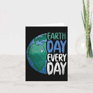 Planet Anniversary Earth Day Everyday Earth Day Card