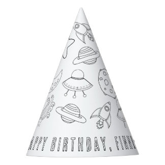 Planet Birthday Party Hat