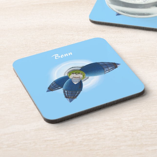 Planet Bonn Cork Coaster (Left Side)