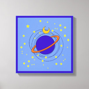 Planet Canvas Print