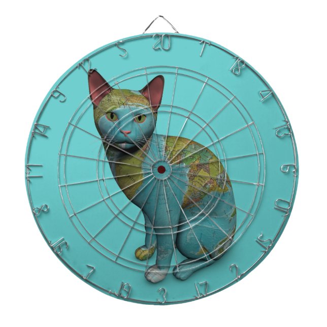 Planet Cat Dartboard (Front)