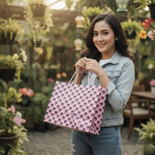 Planet Cat Large Gift Bag