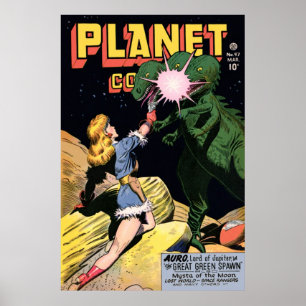 Planet Comics No 47 Poster