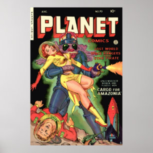 Planet Comics No 70 Poster