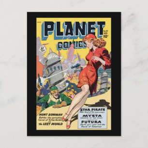 Planet Comics Postcard