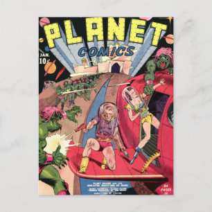 Planet Comics Postcard