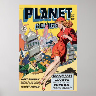Planet Comics Poster