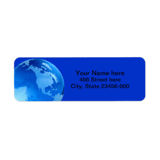 Planet Earth Address Labels