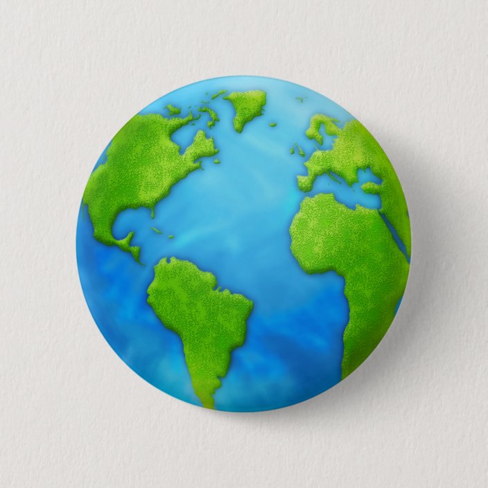 Planet Earth Badge | Zazzle.co.uk