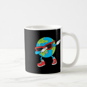Planet Earth Birthday Day Dab Groovy Dabbing Boys  Coffee Mug