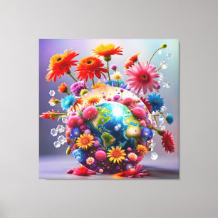 Planet Earth Canvas Print