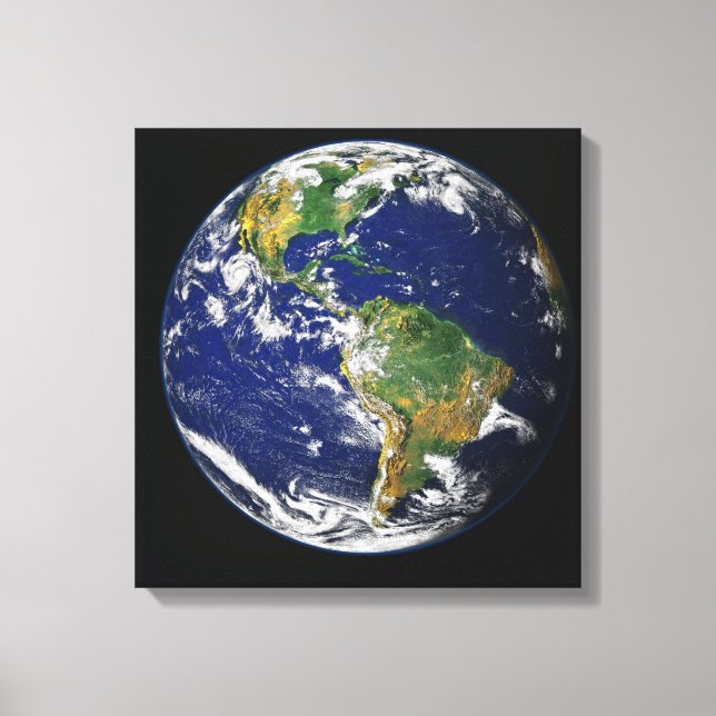 Planet Earth Canvas Print (Front)