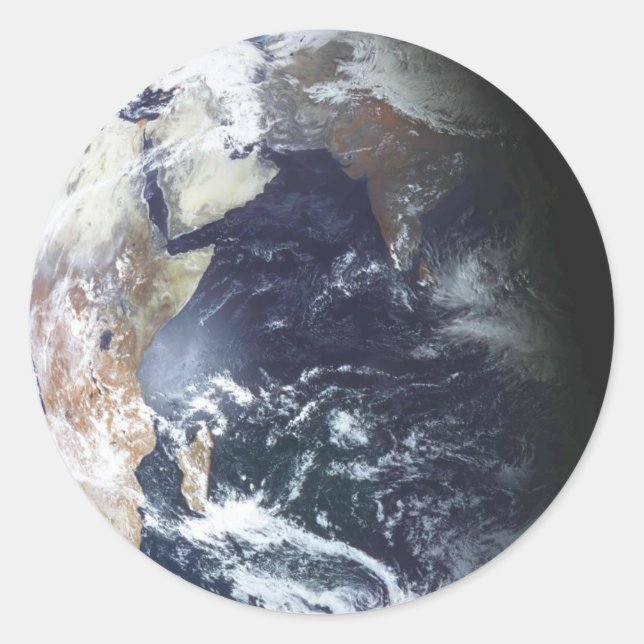 PLANET EARTH CLASSIC ROUND STICKER (Front)