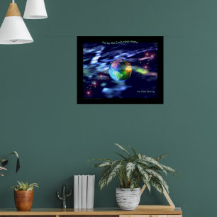 Planet Earth Dance Poster