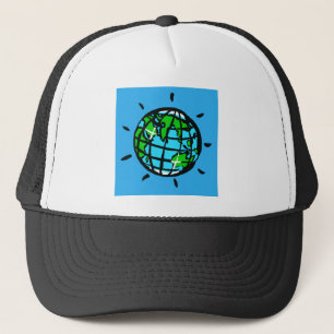 Planet EARTh - Earth Day - Conservation -Wildlife Trucker Hat