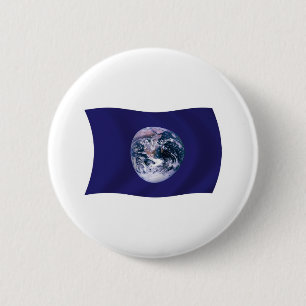 Planet Earth Flag Button