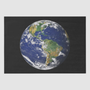 PLANET EARTH FROM SPACE 20” Wrapping Tissue Paper