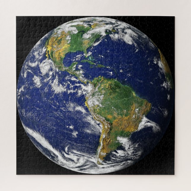 PLANET EARTH FROM SPACE 676 Pc. Jigsaw Puzzle (Vertical)