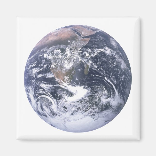 Planet Earth From Space Earth Day Magnet (Front)
