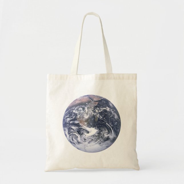 Planet Earth From Space Earth Day Tote Bag (Front)