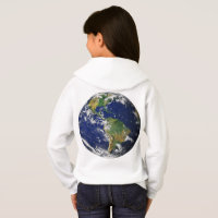 PLANET EARTH FROM SPACE Girls' Hoodie