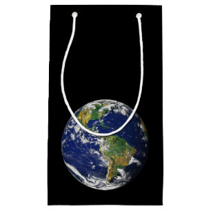 PLANET EARTH FROM SPACE Small Gift Bag