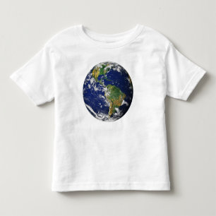PLANET EARTH FROM SPACE Toddler Girls’ T-Shirt