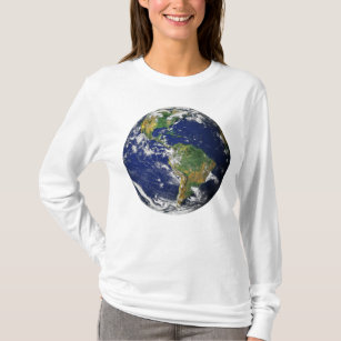 PLANET EARTH FROM SPACE Women’s Long Sleeve T-Shirt