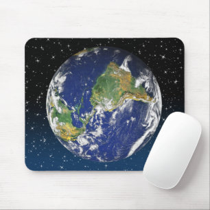 Planet Earth In Outer Space Mouse Mat