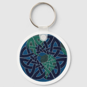 Planet Earth keychain