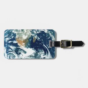 Planet Earth Luggage Tag