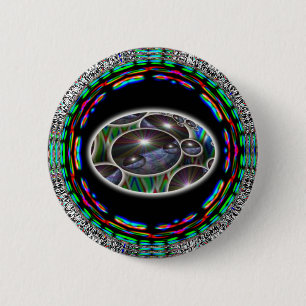 Planet Earth Multi Echo Image 6 Cm Round Badge