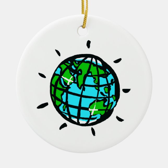 Planet EARTH - Ornament (Front)