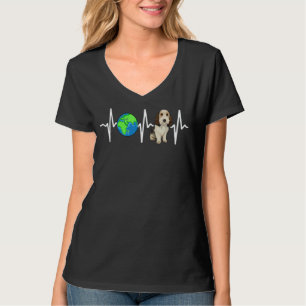 Planet Earth Petit Basset Griffon Vendeen Heartbea T-Shirt
