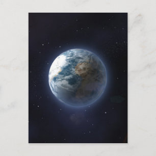 Planet Earth Postcard