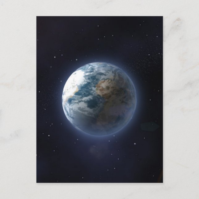 Planet Earth Postcard (Front)