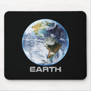 Planet Earth Shirt, Earth Day Mother Earth Mouse Mat