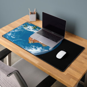 Planet Earth Showing Clouds Over Australia. Desk Mat