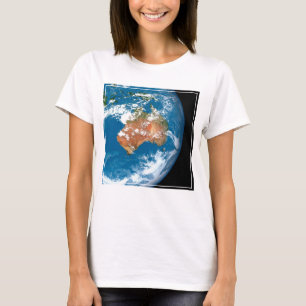 Planet Earth Showing Clouds Over Australia. T-Shirt