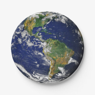 PLANET EARTH (solar system) ~ Paper Plate