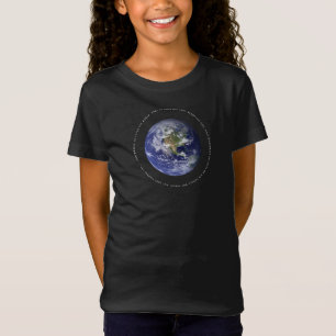 Planet Earth Space - Christian John 3:16 Religion T-Shirt