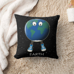 Planet Earth & Stars Cushion