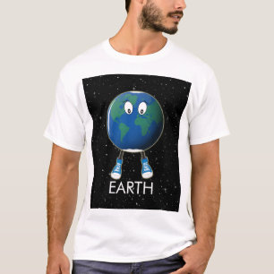 Planet Earth & Stars T-Shirt