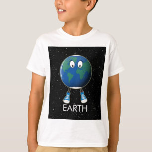 Planet Earth & Stars T-Shirt