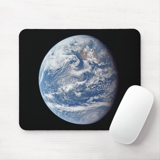 Planet Earth Taken By The Apollo 11 Crew. Mouse Mat (With Mouse)