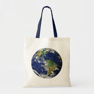 Planet Earth - The Blue Marble (The Americas) Tote Bag