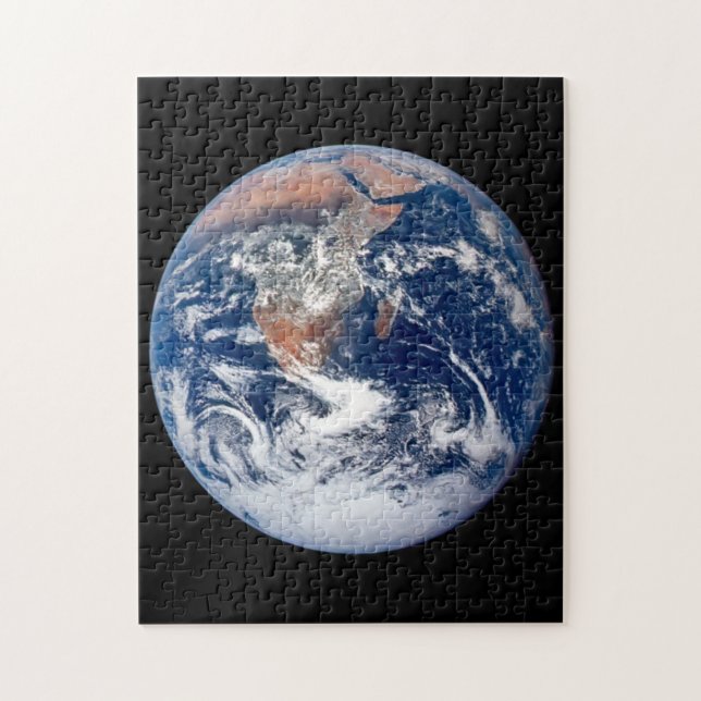 Planet Earth view from Apollo 17 Jigsaw Puzzle (Vertical)