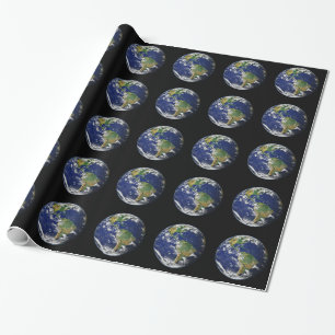 Planet Earth   Wrapping Paper