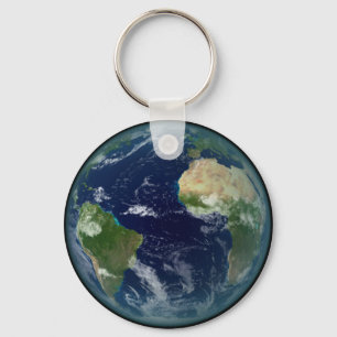 Planet Erde Key Ring