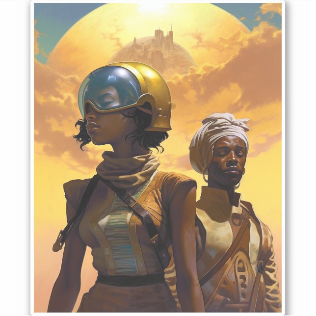 Planet Explorers Afrofuturistic Science Fiction (Front)